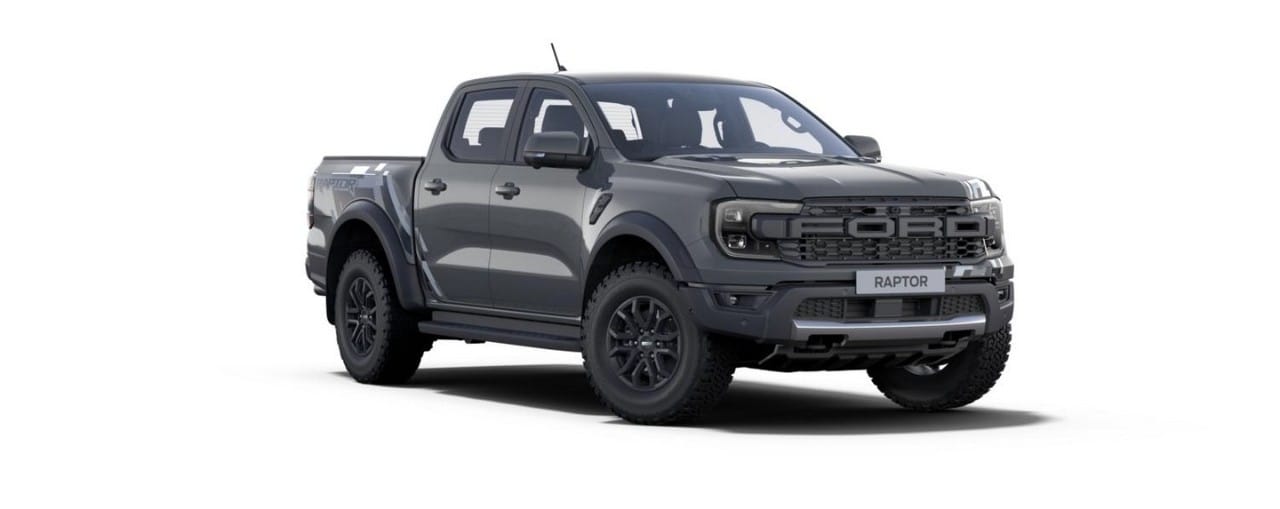 Ford Ranger Raptor en color Gris Piedra