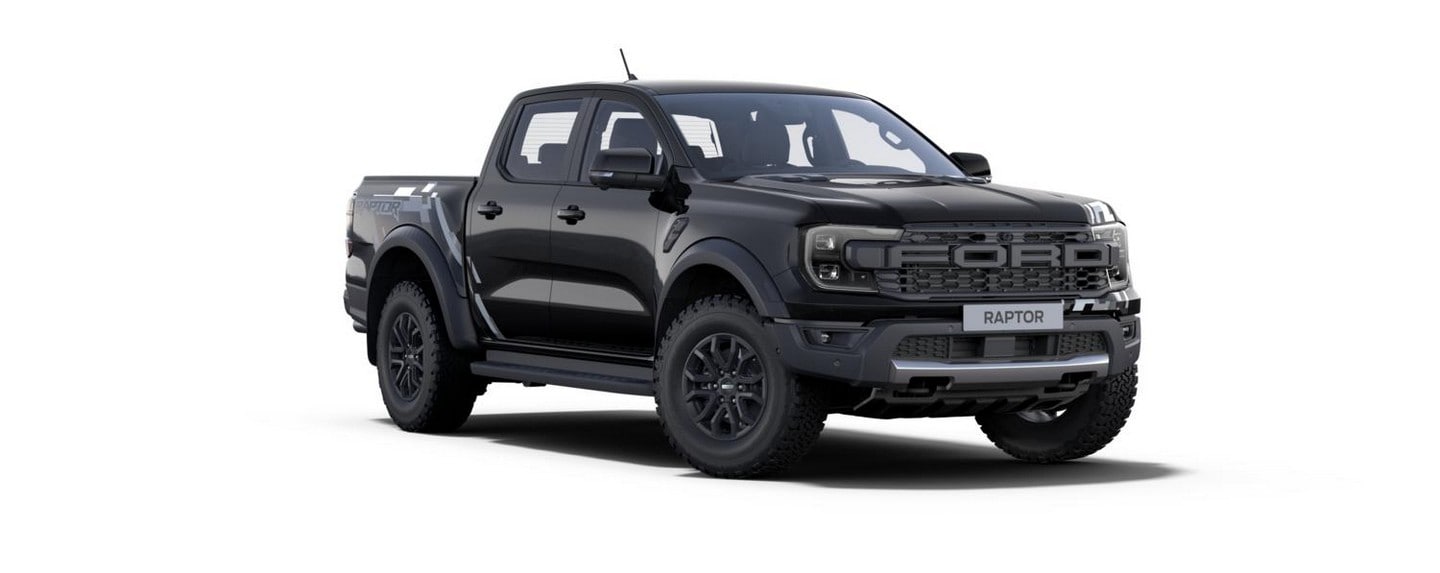 Ford Ranger Raptor en color Negro Puro