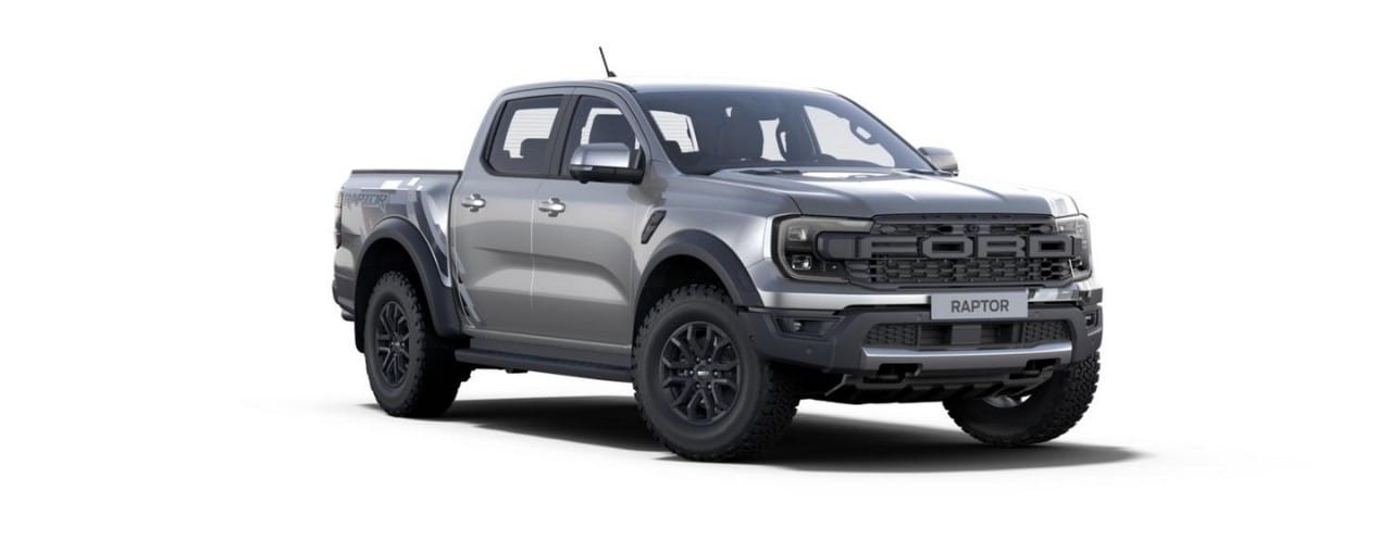 Ford Ranger Raptor en color Plata Bauxita