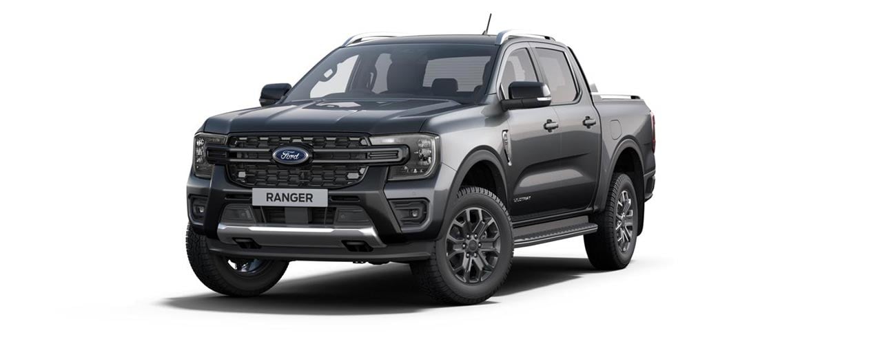 Ford Ranger Wildtrak en color Gris Carbónico