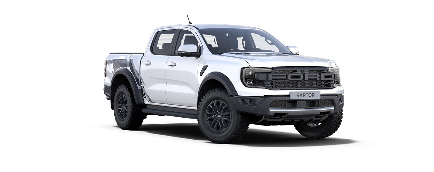 Ford Ranger Raptor en color Blanco Ártico