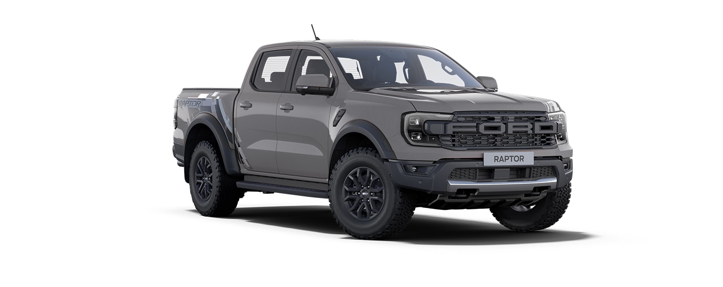 Ford Ranger Raptor en color Gris Lunar