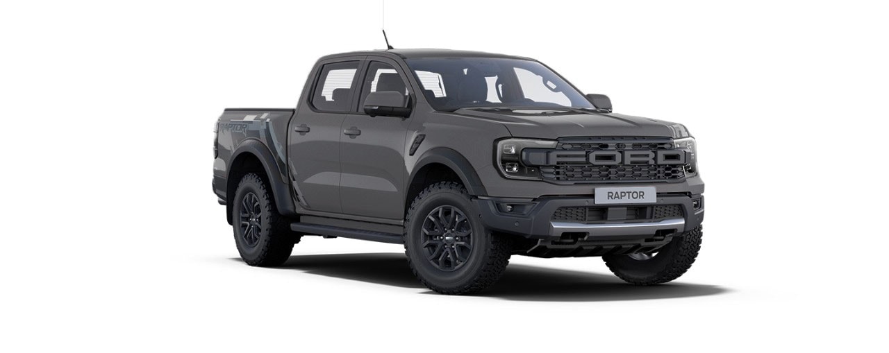 Ford Ranger Raptor en color Gris Meteorito