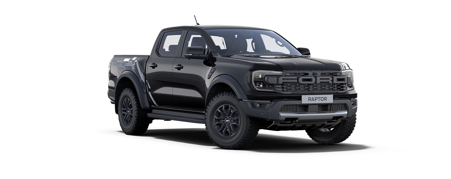 Ford Ranger Raptor en color Negro Puro