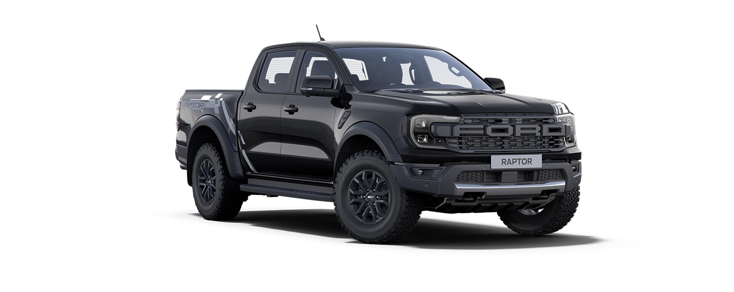 Ford Ranger Raptor en color Negro Puro