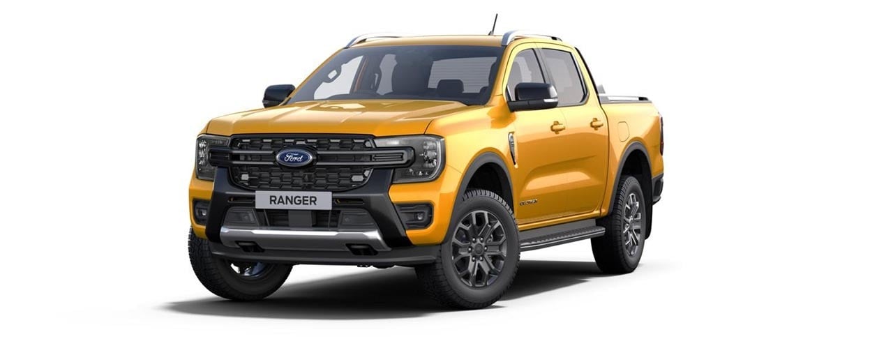 Ford Ranger Wildtrak en color Amarillo Desierto