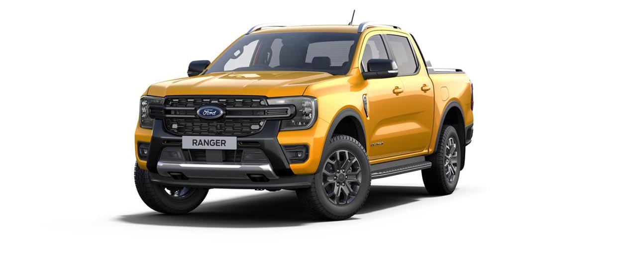 Amarillo Desierto Ford Ranger Wildtrak en color Amarillo Desierto
