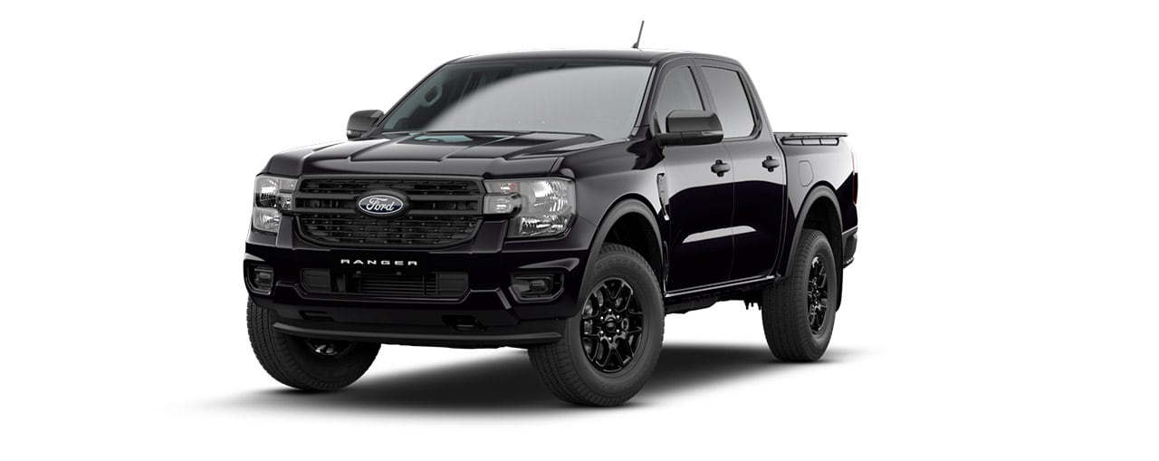 Ford Ranger XLT  en color Negro Ágata