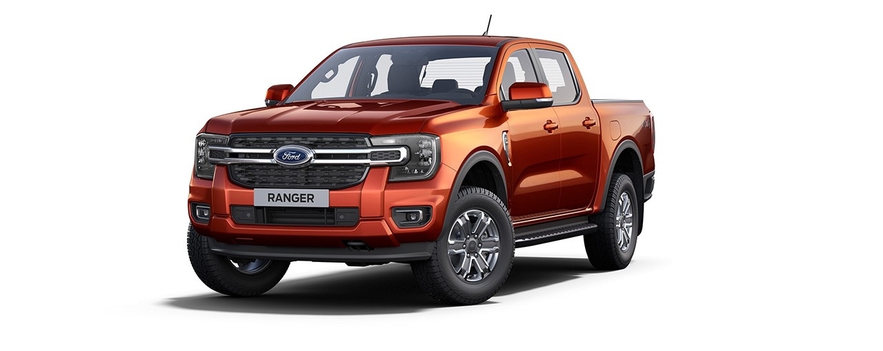 Ford Ranger XLS en color Naranja Intenso