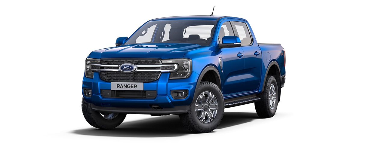Ford Ranger XLT en color Azul Relámpago