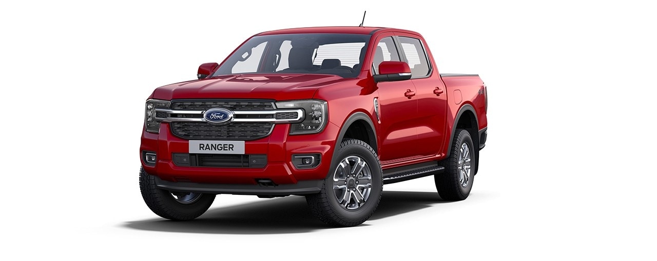 Ford Ranger XLT 2025 en color Rojo Bari