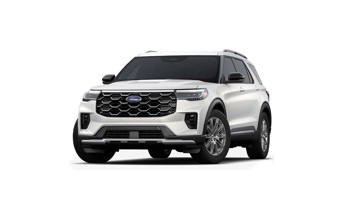Camioneta Explorer Platinum Blanco Galáctico
