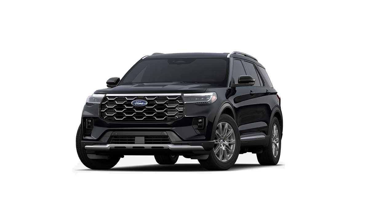 Camioneta Explorer Platinum Negro Ágata