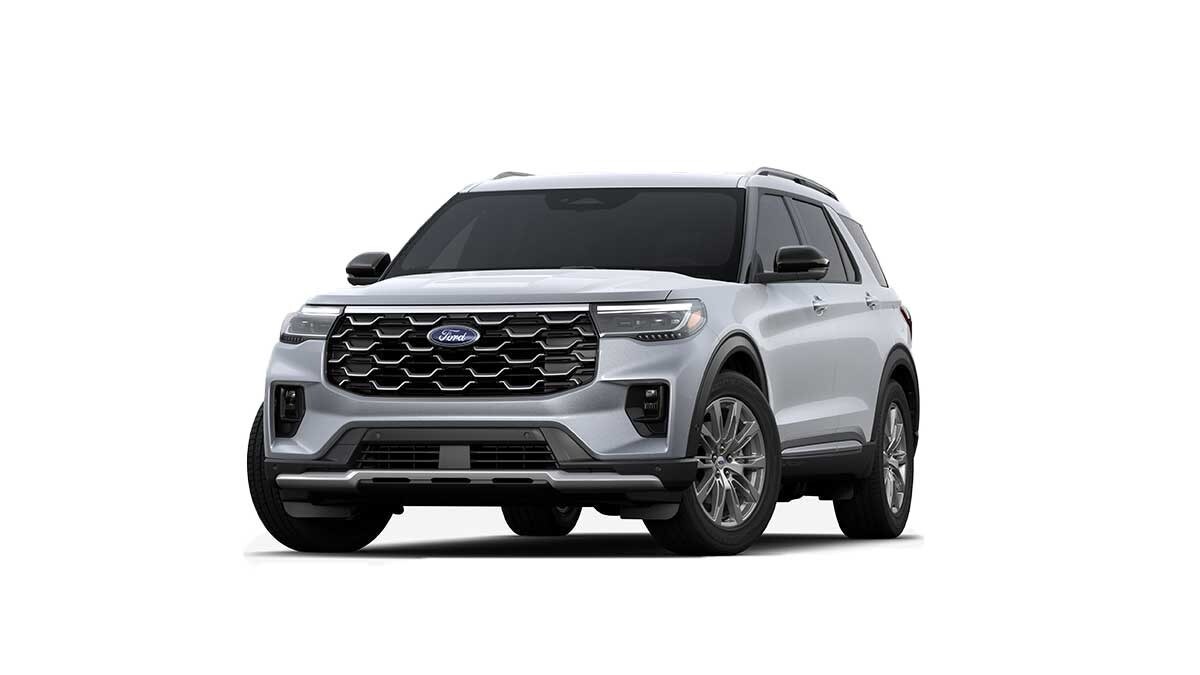 Camioneta Explorer Platinum Plata Brillante