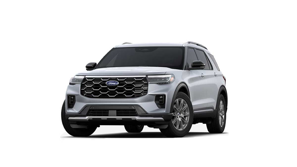 Camioneta Explorer Platinum Plata Brillante