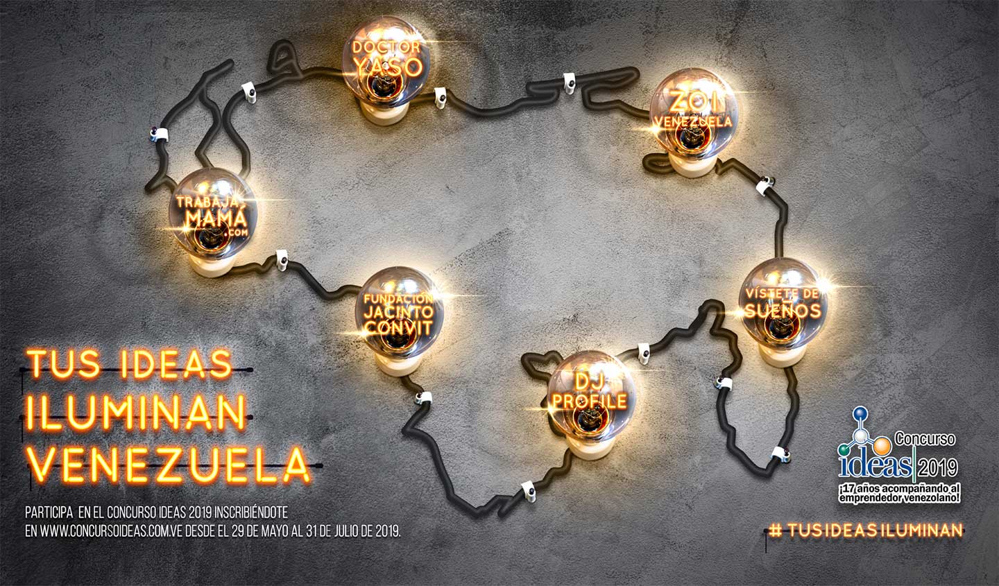 tus ideas iluminan venezuela