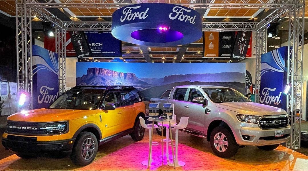 Ford Motor de Venezuela exhibió su Ranger Diesel 4x4 y su Bronco Sport en el evento Overland & Adventure Motor Expo