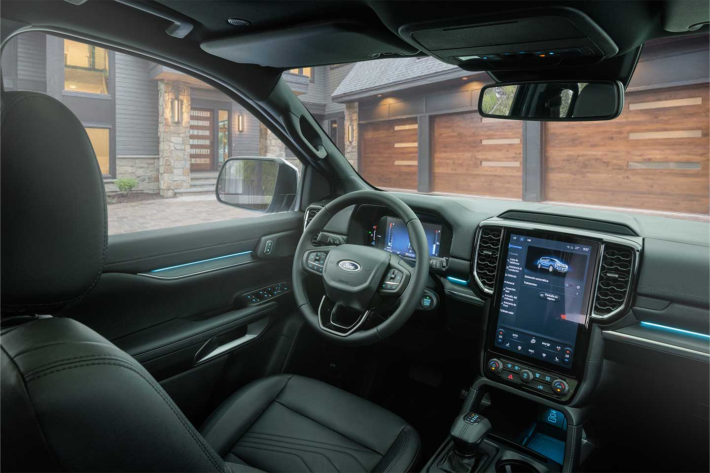 Interior de la nueva Ford Everest