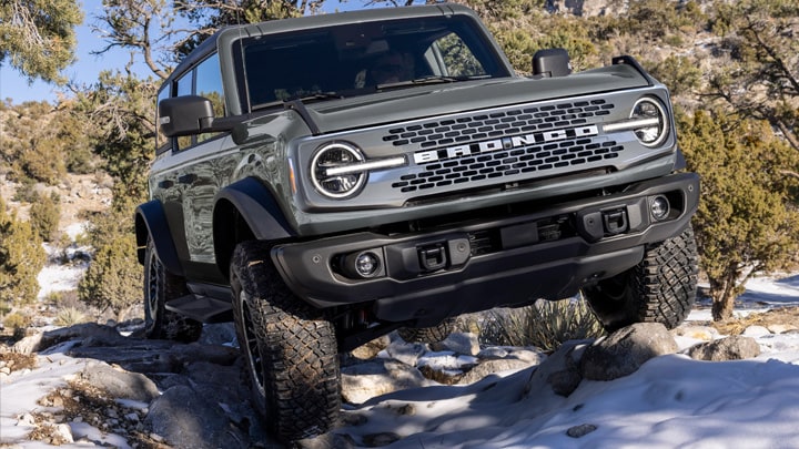 La nueva Bronco cuenta con modos de conducción G.O.A.T