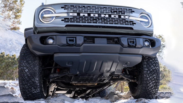 La nueva Bronco tiene amortiguadores Fox de alta resistencia