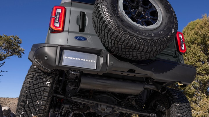 Nueva Bronco con capacidad off-road