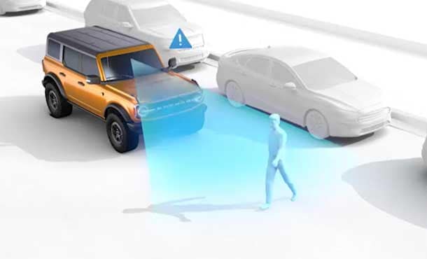 Asistencia precolisión con frenado automático de emergencia