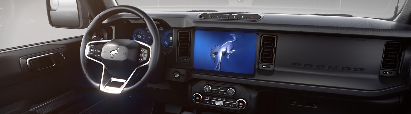 Panel de instrumentos de 12 pulgadas de la nueva Bronco