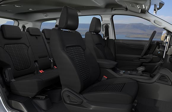Amplio espacio interior