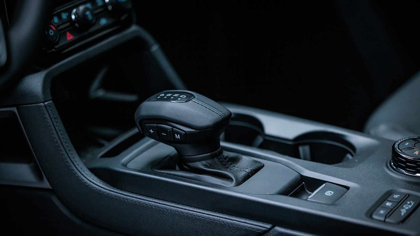 Palanca de cambios electrónica de la Ford Everest