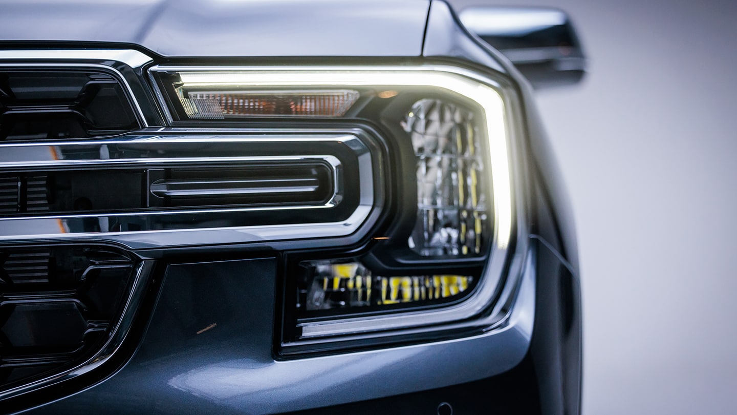 Faros LED de la Ford Everest