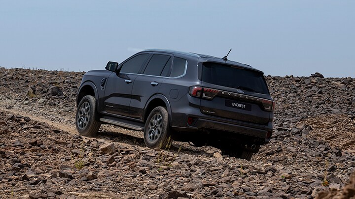 Ford Everest con bloque diferencial trasero