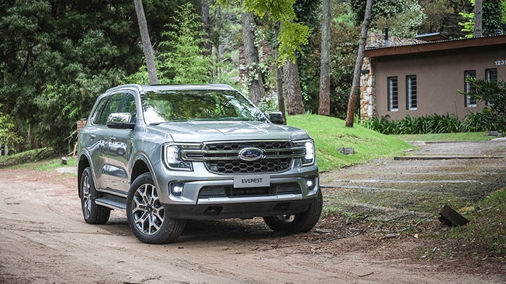 Diseño exterior de la Ford Everest