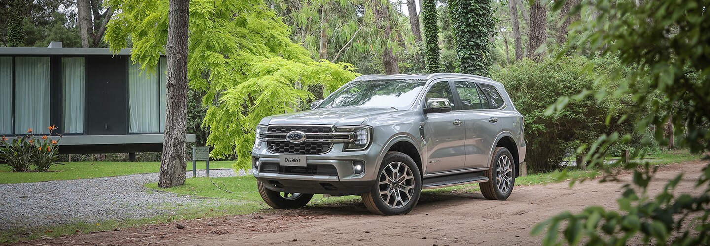 Ford Everest con aaceso inteligente al vehículo sin llave keyless
