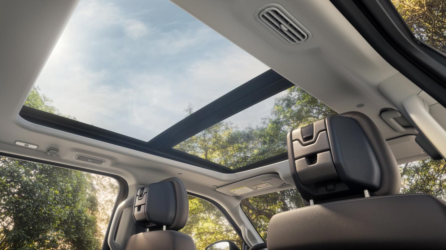 Techo paronámico eléctrico