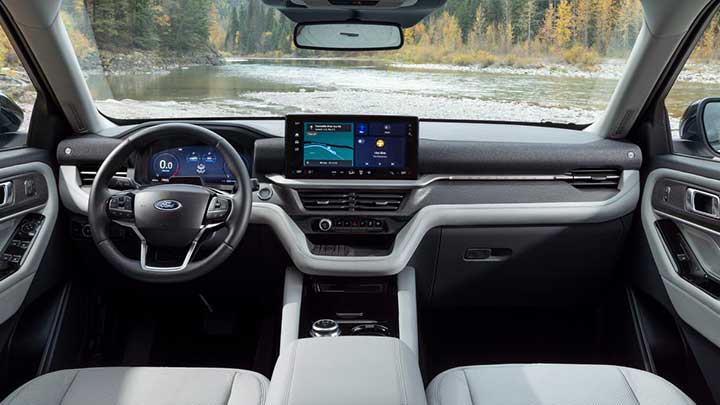 Nuevo diseño interior de la Explorer Platinum