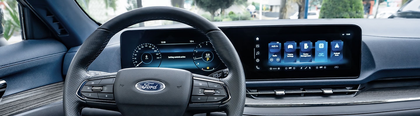 Pantalla táctil de 12 pulgadas de la nueva Ford Territory