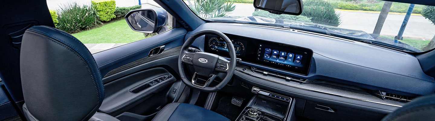 Tablero digital configurable de 12 pulgadas de la nueva Ford Territory