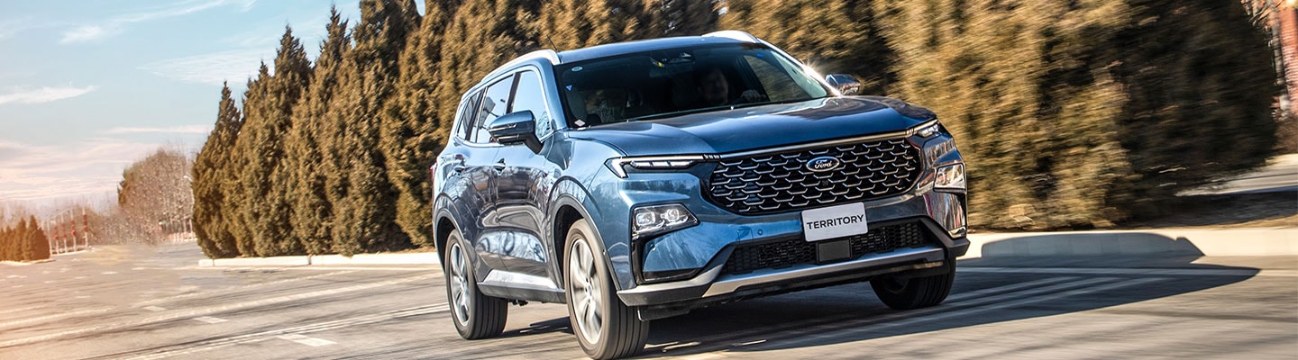 Nueva Ford Territory con sistema de ingreso y botón de encendido keyless