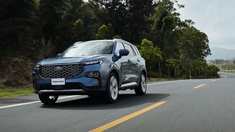 Sistema de alerta para mantenimiento del carril de la nueva Ford Territory