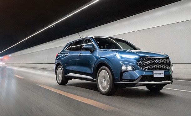 Innovador diseño exterior de la nueva Ford Territory