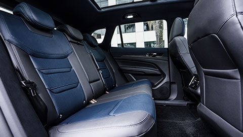 Amplio espacio interior de la nueva Ford Territory