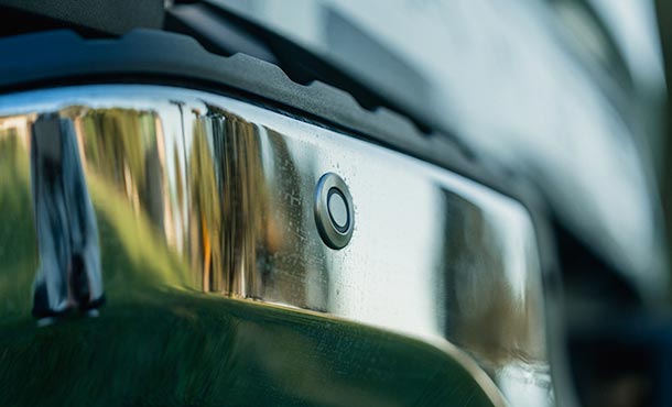 Camara trasera con sensores de estacionamiento Delanteros y Traseros de Nueva Ranger