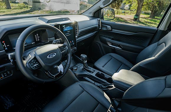 Ranger XLT Asientos tapizados en cuero