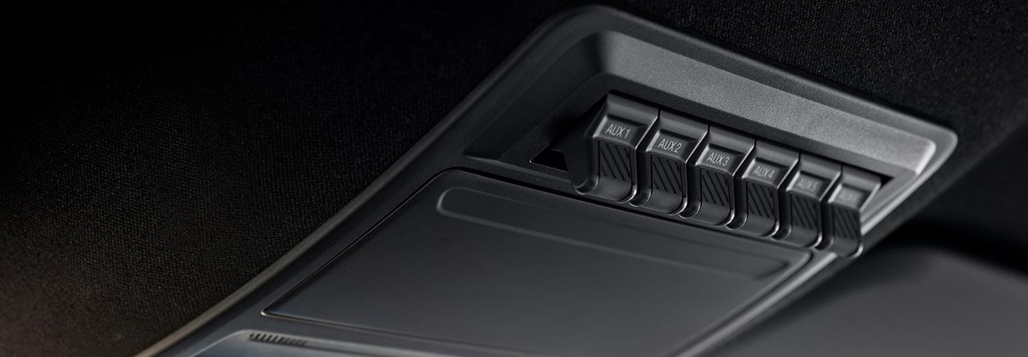 Seis Interruptores Especiales en Consola de Techo